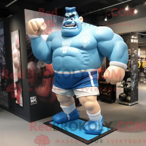Mascottekarakter van een...