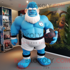Personagem de máscara de um...