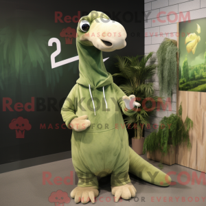 Mascot karakter van een...