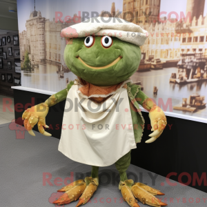 Mascot character of a Olive...