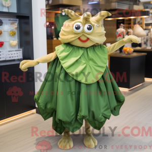 Personaje mascota de Olive...