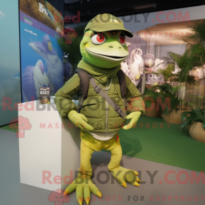 Personnage mascotte d un...