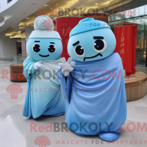 Mascottekarakter van een...