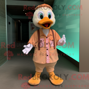 Mascot karakter van een...