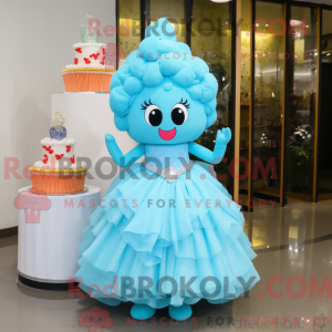 Mascot karakter van een...
