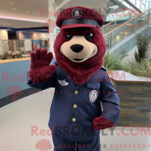 Mascot character of a...