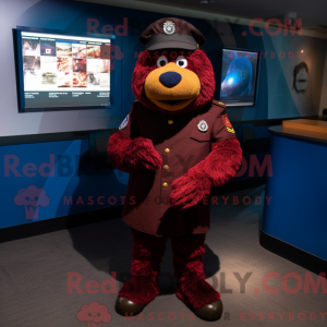 Mascottekarakter van een...