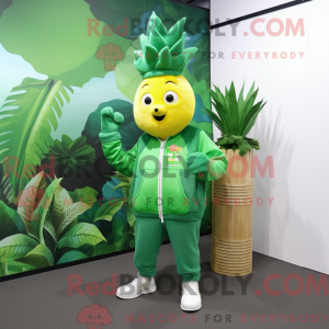 Mascot karakter van een...