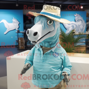 Mascottekarakter van een...