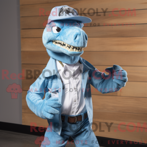Mascot karakter van een...