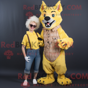 Mascot character of a...