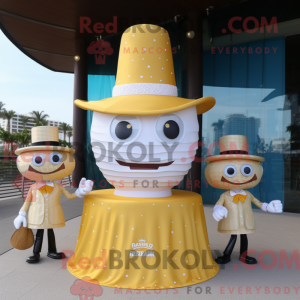 Mascot character of a Gold...
