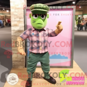 Mascottefiguur van een...