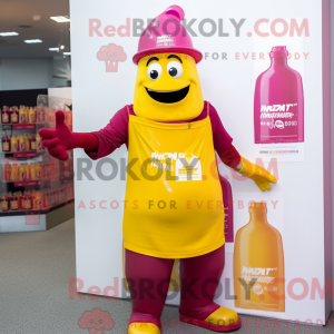 Mascot character of a...