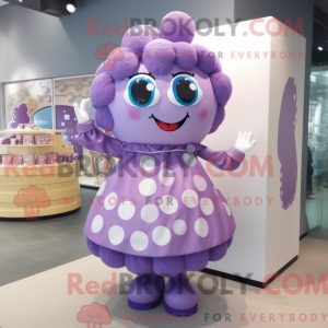 Postava maskota Purple...