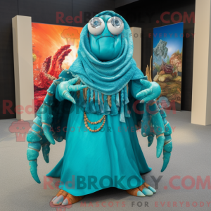 Mascot karakter van een...