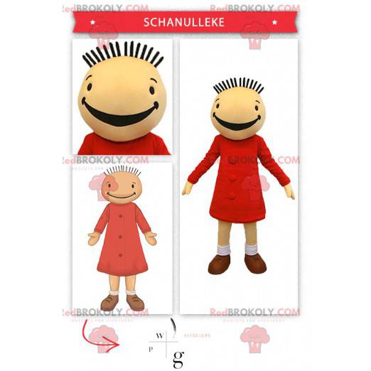 Mascot Fanfreluche doll of Suzy in Bob and Bobette -