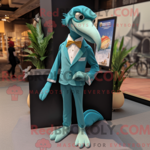 Mascot karakter van een...
