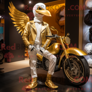 Mascot character of a Gold...
