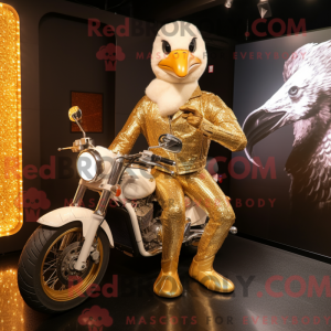 Mascot character of a Gold...