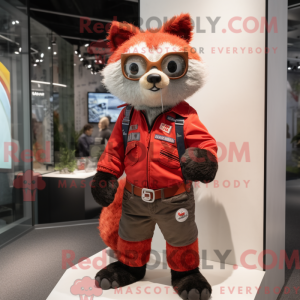 Mascot character of a...