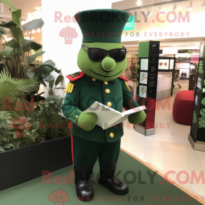 Mascottefiguur van een...