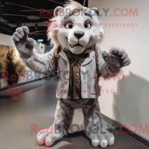 Mascot karakter van een...