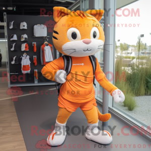 Mascot karakter van een...
