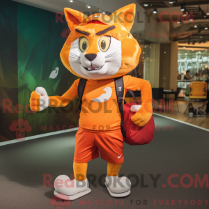 Mascot karakter van een...