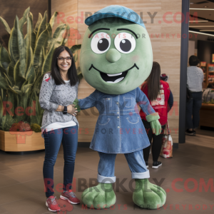 Mascot character of a Olive...