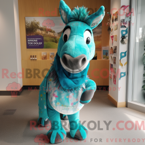 Mascottefiguur van een...