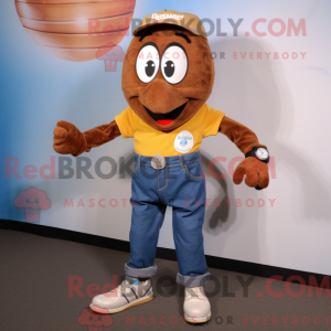 Mascot karakter van een...
