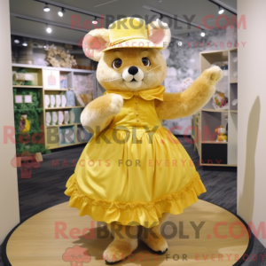 Maskot-karakter af en...
