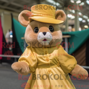 Mascot character of a Gold...