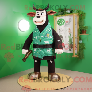 Mascottefiguur van een...