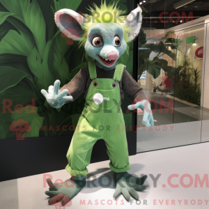 Mascot character of a Green...