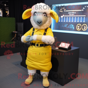 Mascottekarakter van een...