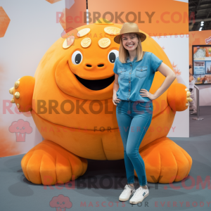 Maskot karakter af en...