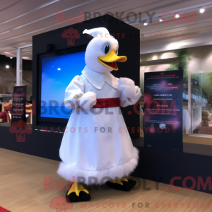 Mascottekarakter van een...