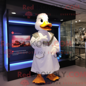 Mascottekarakter van een...
