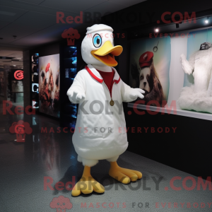 Mascottekarakter van een...