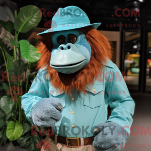Mascot karakter van een...