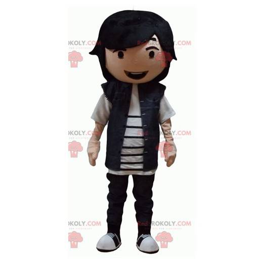 Zeer glimlachende tienermascotte - Redbrokoly.com