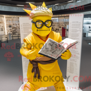Personagem de máscara de um...