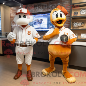 Mascot karakter van een...