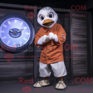 Maskot-karakter av en Rust...
