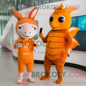 Mascot character of a...