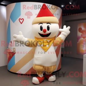 Mascottekarakter van een...