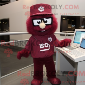Mascot character of a...