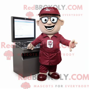 Mascot character of a...